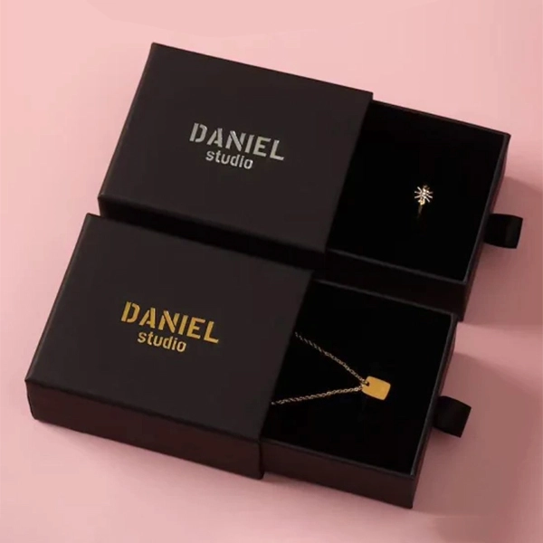 Matte Black Jewelry Boxes Noah Packaging