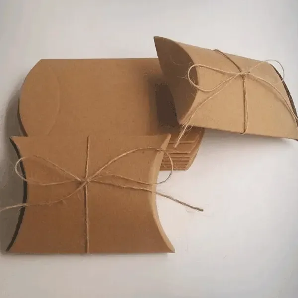 brown pillow boxes Noah Packaging