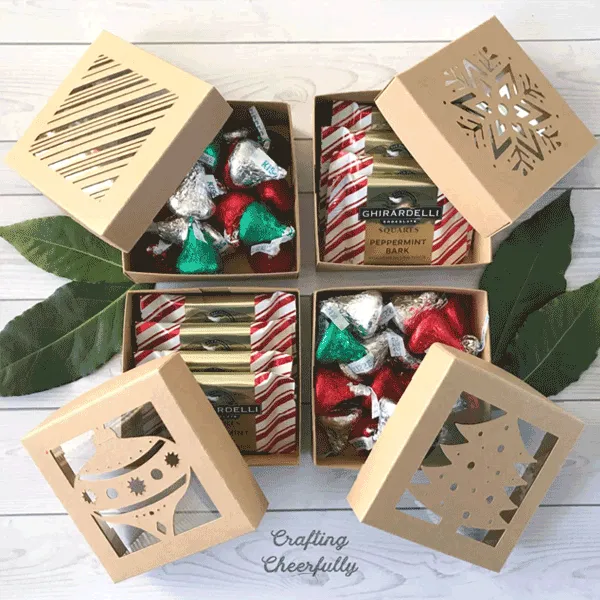 custom christmas treat boxes