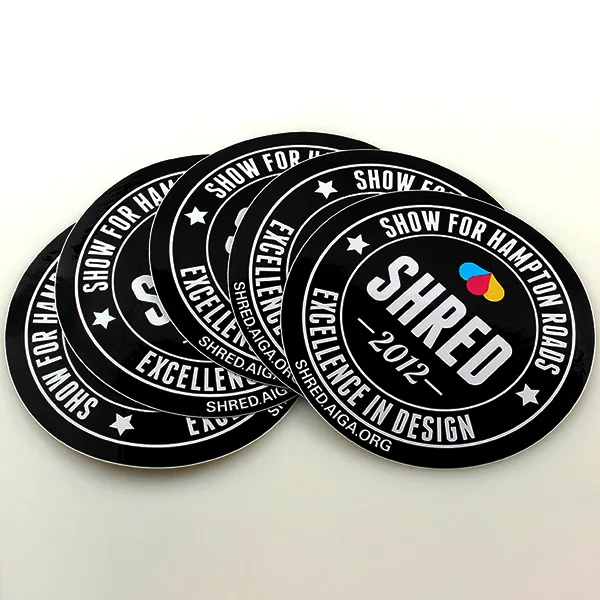 Circle stickers wholesale noah packaging