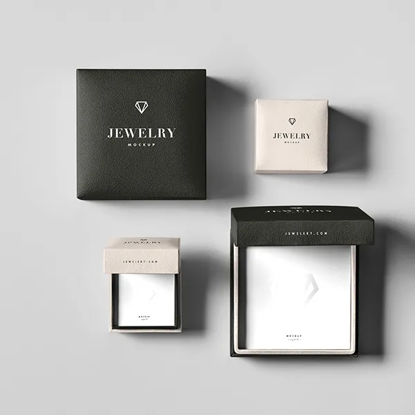 Small Black Jewelry Box Noah Packaging