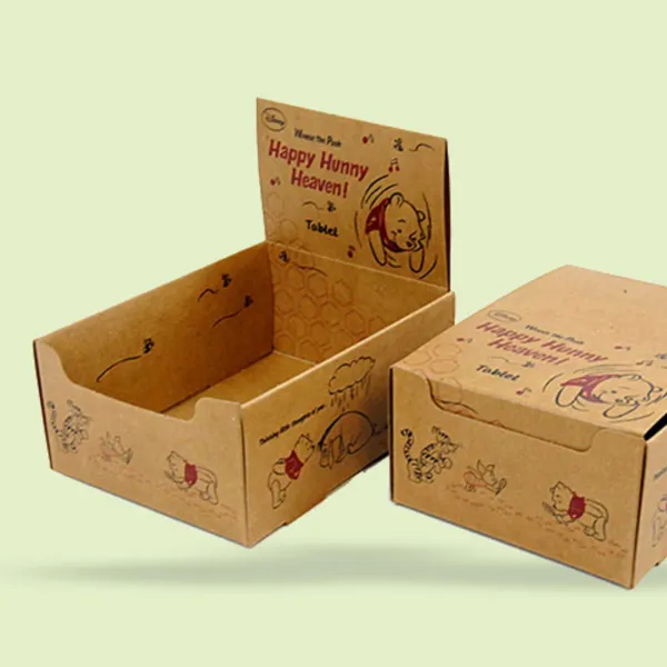 Custom Printed Kraft Display Boxes Noah Packaging