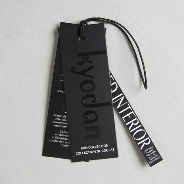 custom printed metallic hang tags noah packaging