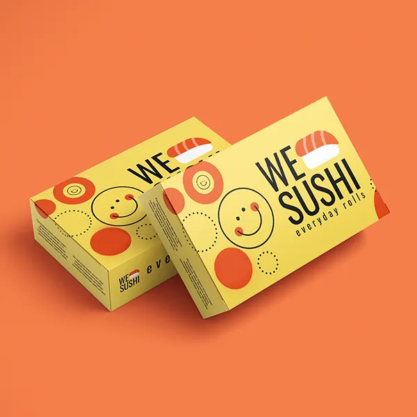 custom printed sushi boxes