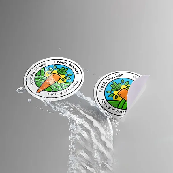 custom water proof stickers noah packaging