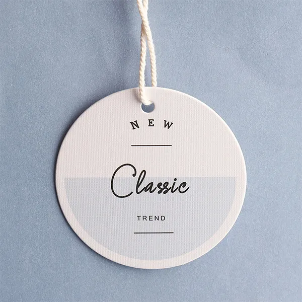 customized circle hang tags noah packaging