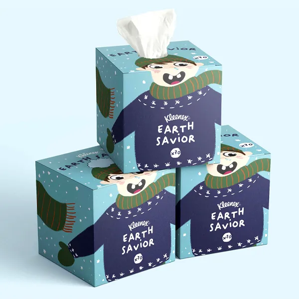 decorative tissue box Noah Packaging