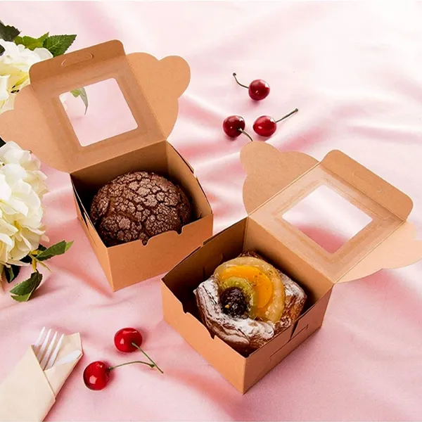 kraft paper bakery boxes Naoh Packaging