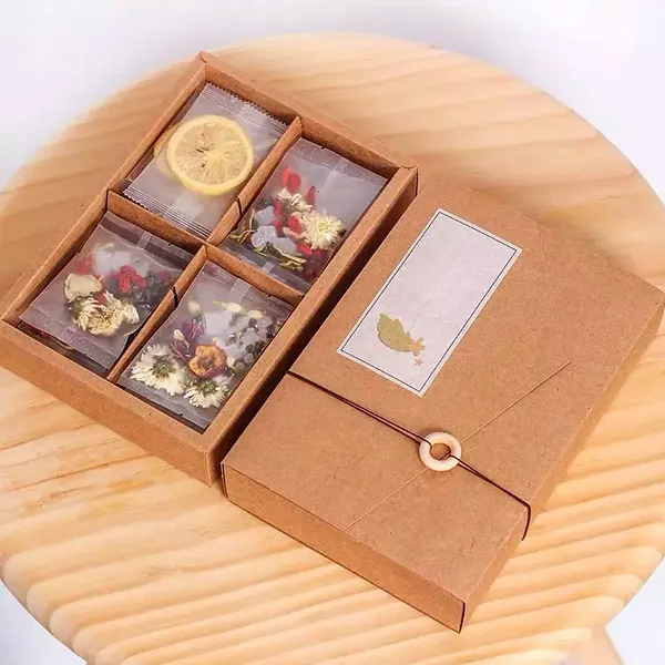 Printed Kraft Tea Boxes Noah Packaging