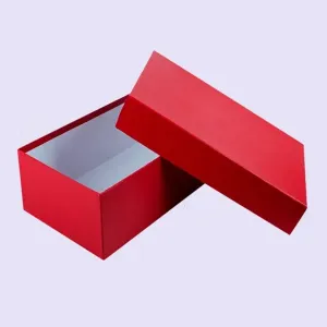 cardboard shoes box
