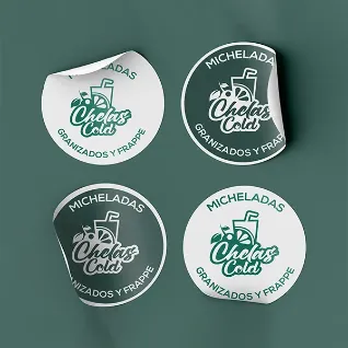 circle stickers noah packaging